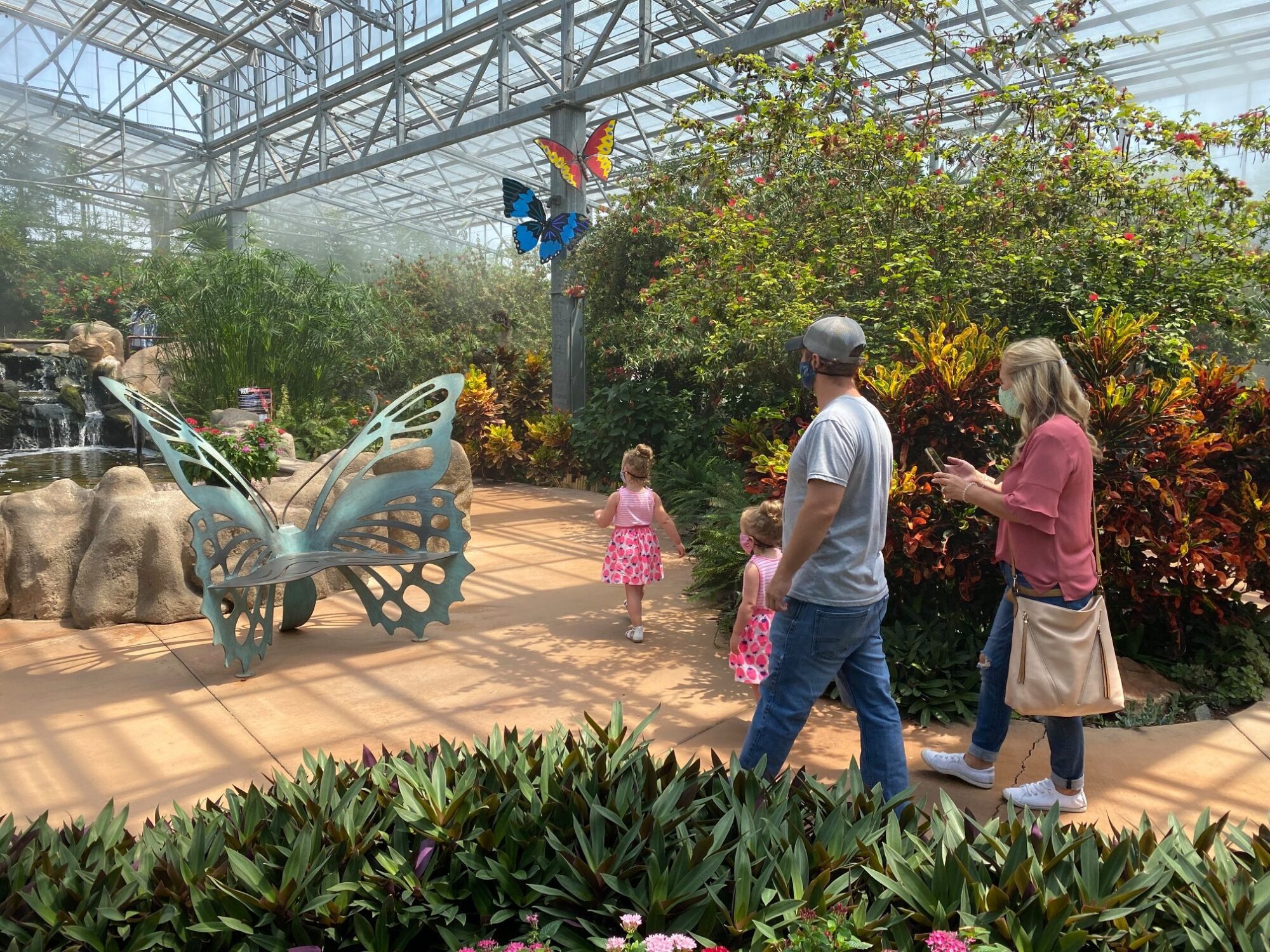 Butterfly Wonderland, at Arizona Boardwalk in Scottsdale, AZ.