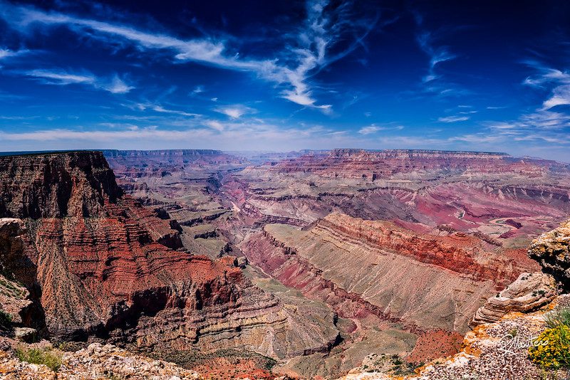 Grand Canyon nearing sunset.