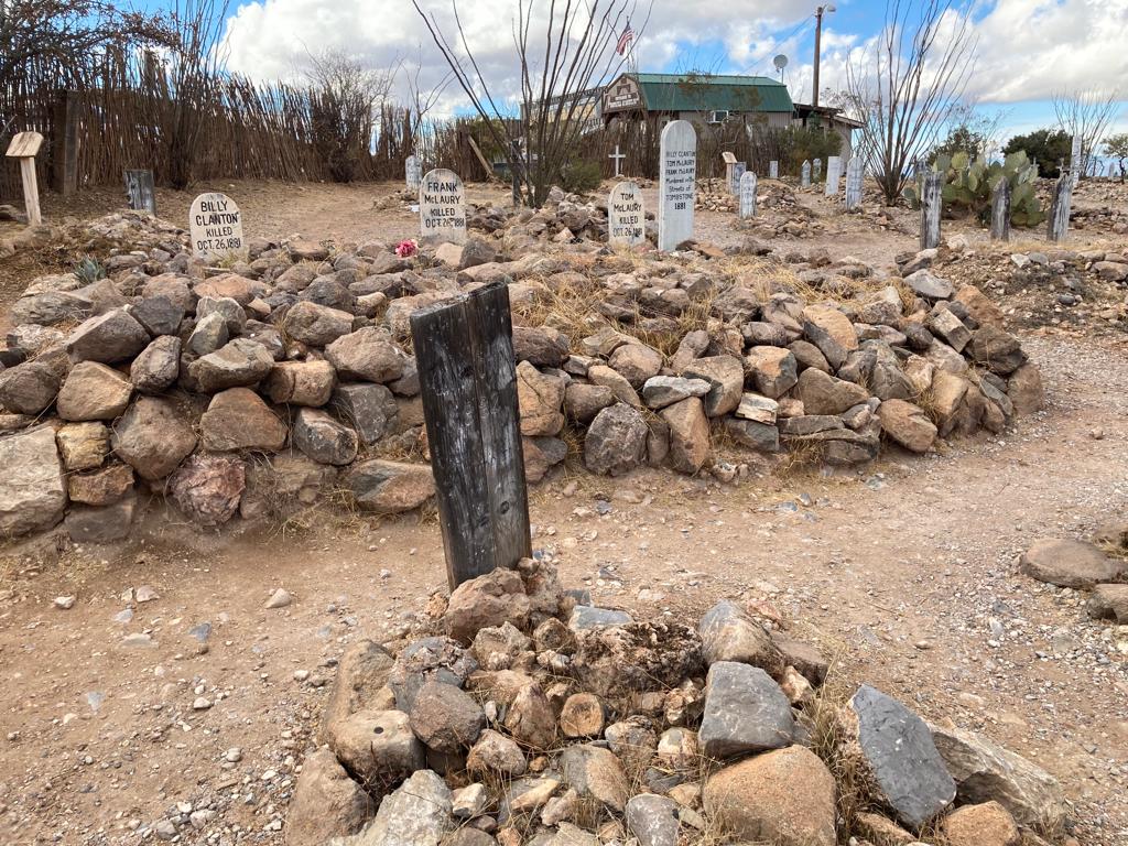 The Boothill Graveyard in Tombstone