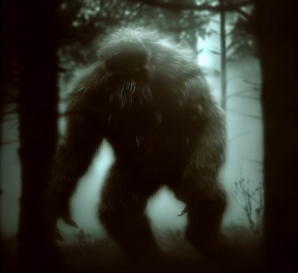 Mogollon Monster lurking gin the shadows